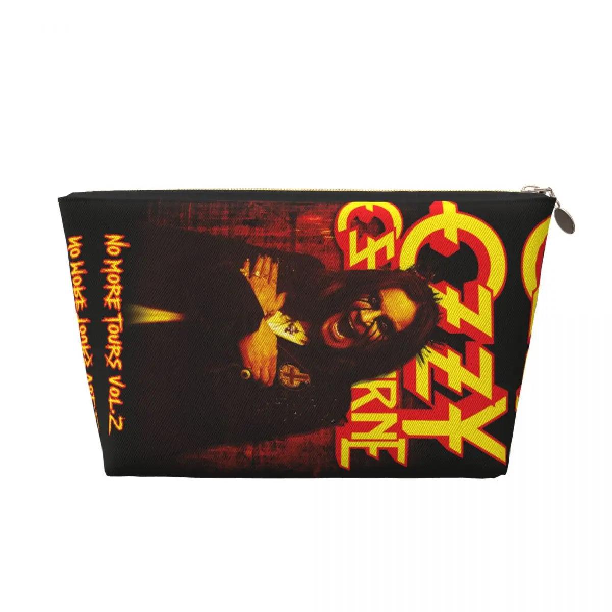 Ozzy Osbourne Rock Star Cosmetic Bag - Premium makeup bag from Lizard Vigilante - Just $19.99! Shop now at Lizard Vigilante