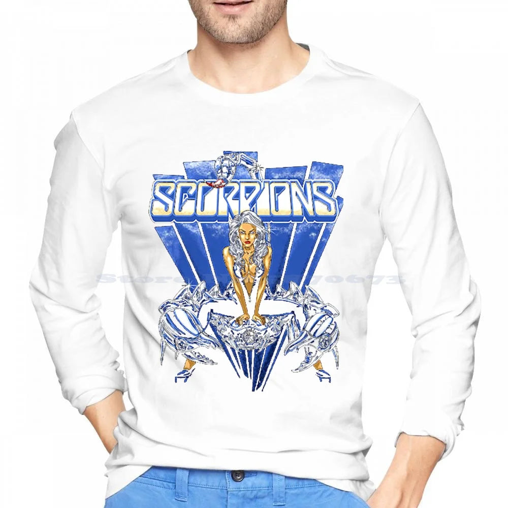 The Scorpions German Band T Shirt 100% Cotton Tee German Band - Premium T-Shirt from Lizard Vigilante - Just $38.99! Shop now at Lizard Vigilante