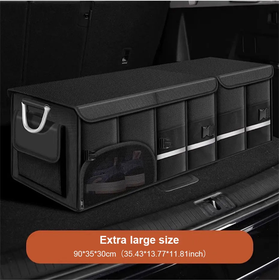 SEAMETAL Large Capacity Car Trunk Organizer 36L/72L/110L Foldable Car Storage Box Waterproof Storage Bag for Fishing Camping - Premium  from Lizard Vigilante - Just $8.99! Shop now at Lizard Vigilante