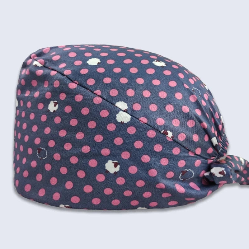 Whimsical Wonders Cotton Surgical Caps – Adjustable, Sweat-Absorbent, Breathable Medical Baotou Hats for Nurses, Doctors, and Trendsetters in Vibrant Prints! - Premium caps from Lizard Vigilante - Just $19.88! Shop now at Lizard Vigilante