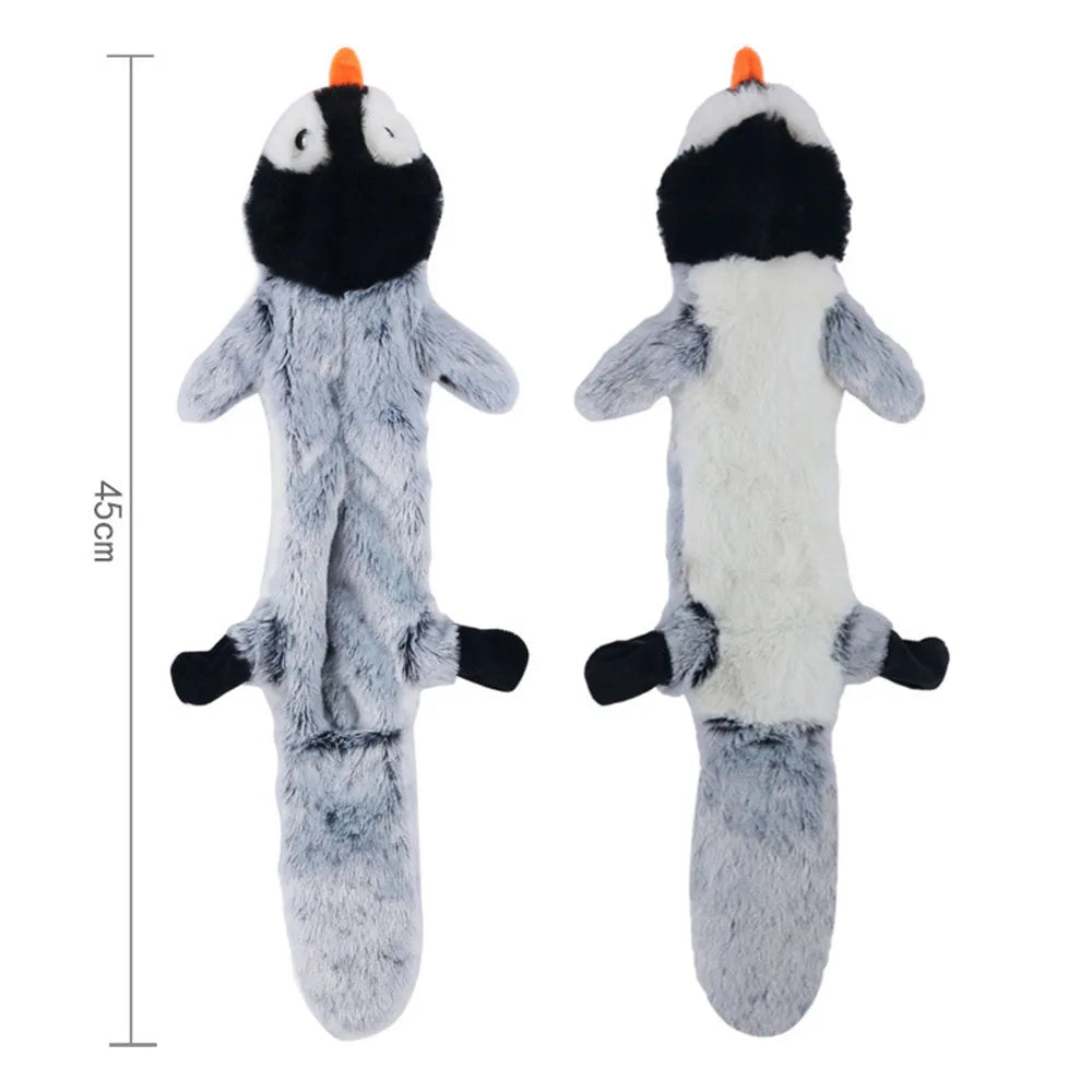 Funny Simulated Animal No Stuffing Dog Toy with Squeakers Durable Stuffingless Plush Squeaky Dog Chew Toy Crinkle Pet Squeak Toy - Premium dog toys from Lizard Vigilante - Just $9.99! Shop now at Lizard Vigilante