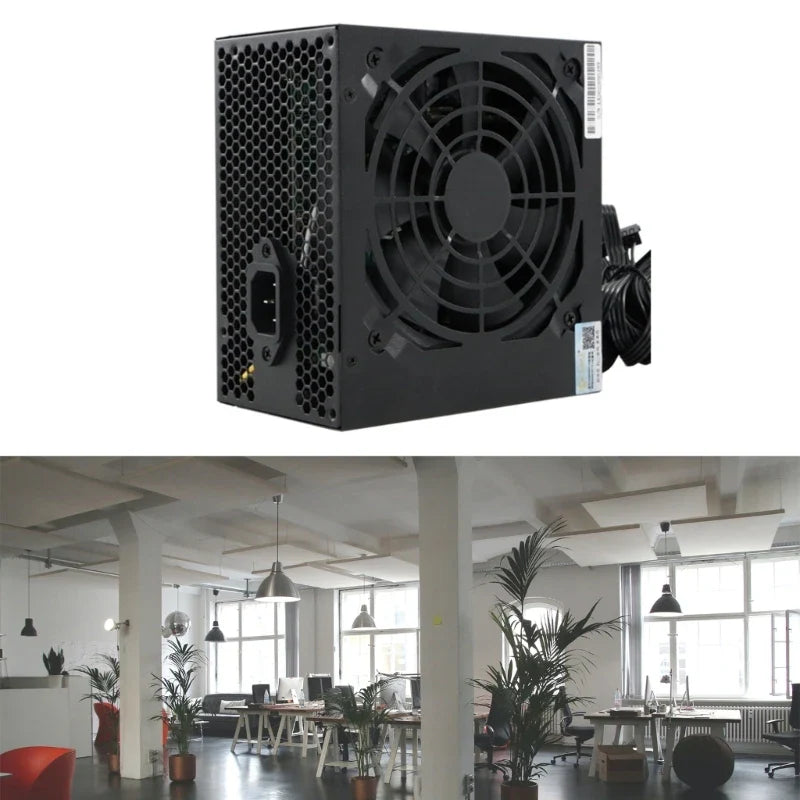 Modular Gaming PC Power Supply PSU Rated-250W 120mm Fan 24Pin ATX 12V Desktop Computer Source AC180-264V