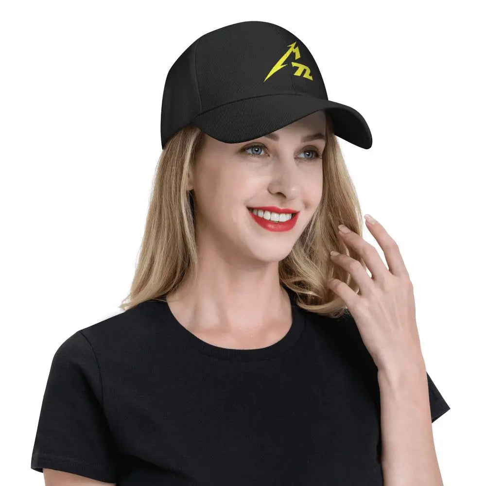 Metallica M72 Rock Band Baseball Cap | Official Merchandise - Premium hat from Lizard Vigilante - Just $23.88! Shop now at Lizard Vigilante