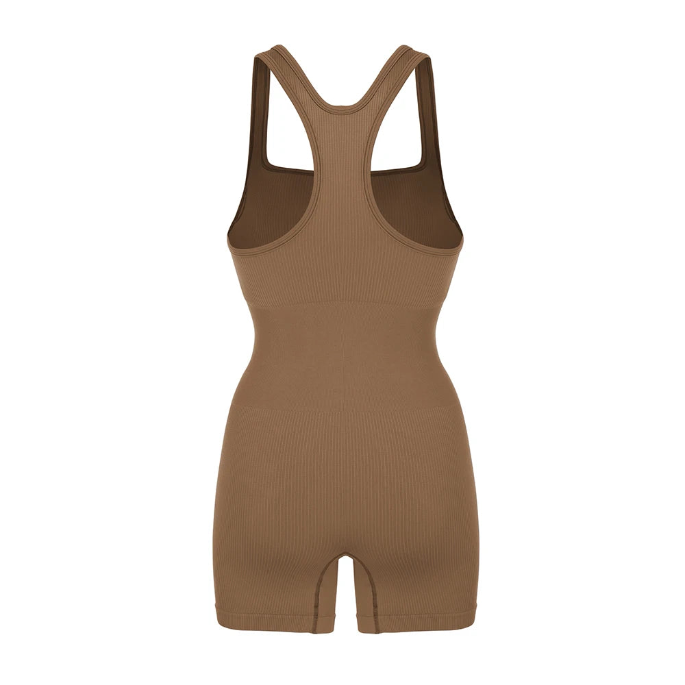 Seamless Bodysuiyts for Women  Contracted Tummy Control Rompers Sexy Sleeveless Backless  Yoga Sets Jumpsuits Women's Clothings - Premium  from Lizard Vigilante - Just $14.99! Shop now at Lizard Vigilante