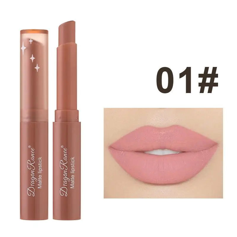Matte Nude Lipstick 24 Hours Long Lasting Water Resistant Lip Gloss Natural Moisturizing And Sexy Korean Cosmetics For Female