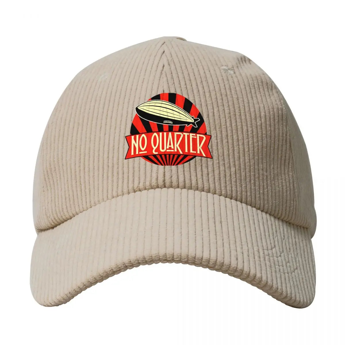 Unisex No Quarter Leds Mothership Zeppelins Merch Corduroy Baseball Caps Trucker Hat Travel Adjustable Headwear - Premium  from Lizard Vigilante - Just $23.99! Shop now at Lizard Vigilante