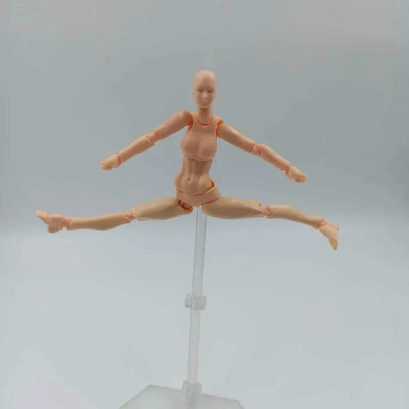 Articulated Human Figma Figurine Drawing Sketch People Statues Art Painting Joint Figurine Sculpture Decoration Desk Accessories