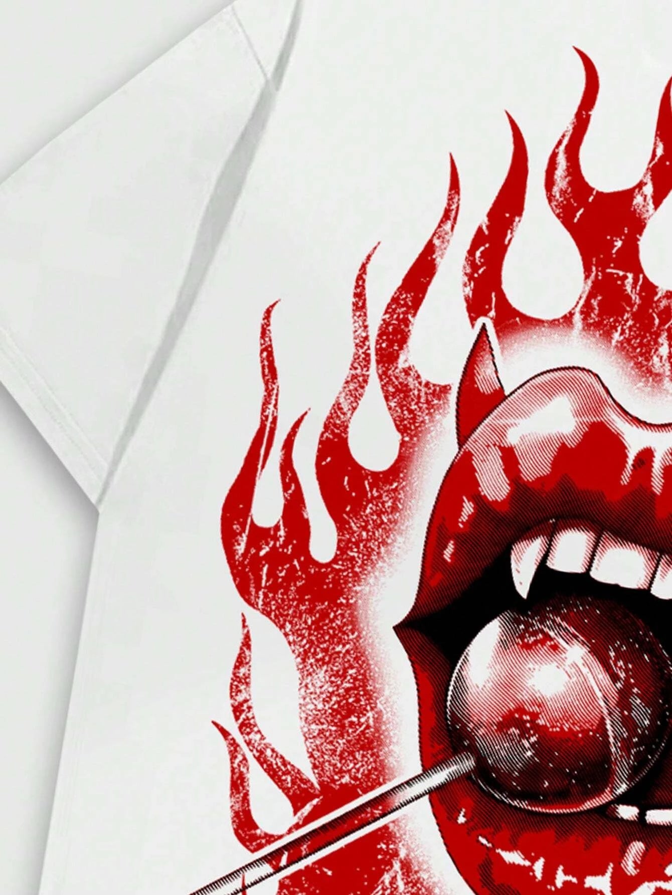 Portrait Pulse: Heavy Metal Vibe Cotton Tee – Big Size Classic Print Streetwear for Men & Women S-4XL - Premium tee from dsers - Just $25.99! Shop now at Lizard Vigilante