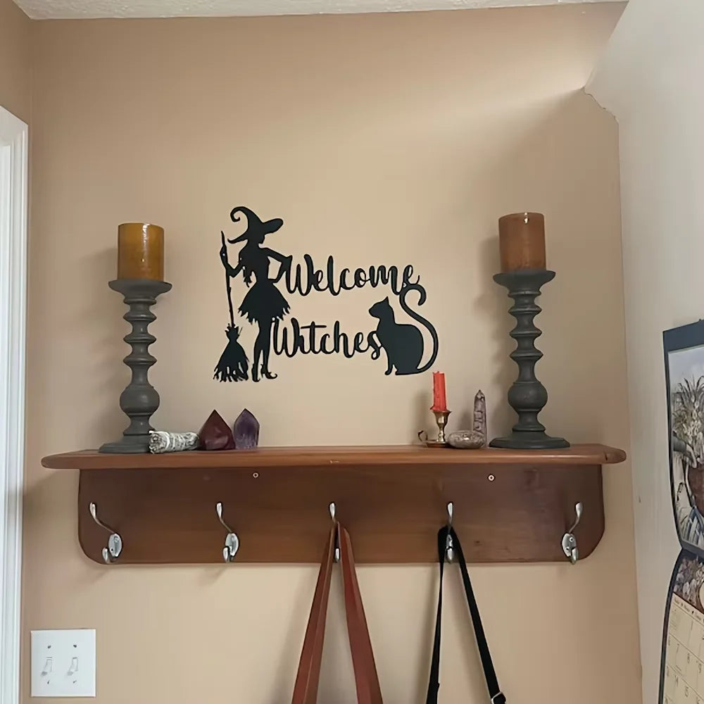 Halloween Metal Wall Art Decor