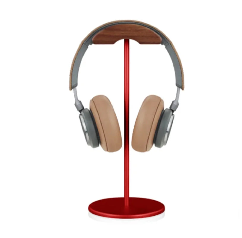 Desk Headband Headphone Headset Wooden Head Stand Holder Rack For Gaming PC Game Gemer Earphone Headphone holder