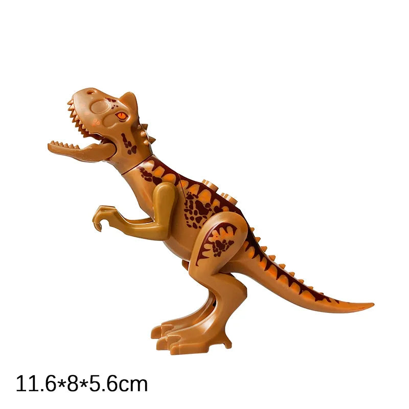 Dinosaurs Figures Bricks Building Blocks Velociraptor Jurassic Dino World Large T-Rex Triceratops Indominus Rex Toys For Kids - Premium toys from Lizard Vigilante - Just $1.99! Shop now at Lizard Vigilante