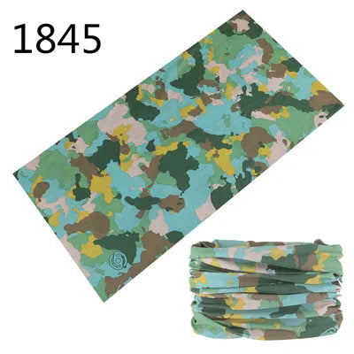 Camouflage Seamless Magic Bandana Buffs Neck Gaiter Paisley Headband Cycling Fishing Tube Face Shield Men Women Scarf Mask Cap - Premium neck gaiter from Lizard Vigilante - Just $5.99! Shop now at Lizard Vigilante