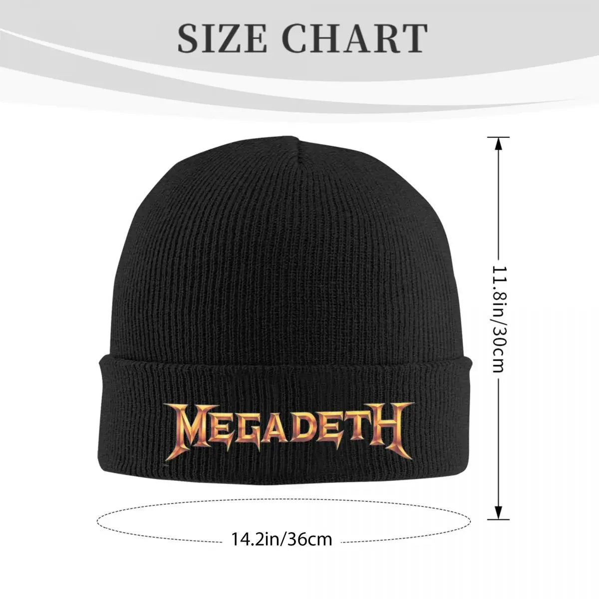 Megadeth Metalhead Skullies Beanie: Warmth, Style, and Rock ‘n’ Roll Swagger for Hardcore Fans - Premium beanie from Lizard Vigilante - Just $19.88! Shop now at Lizard Vigilante