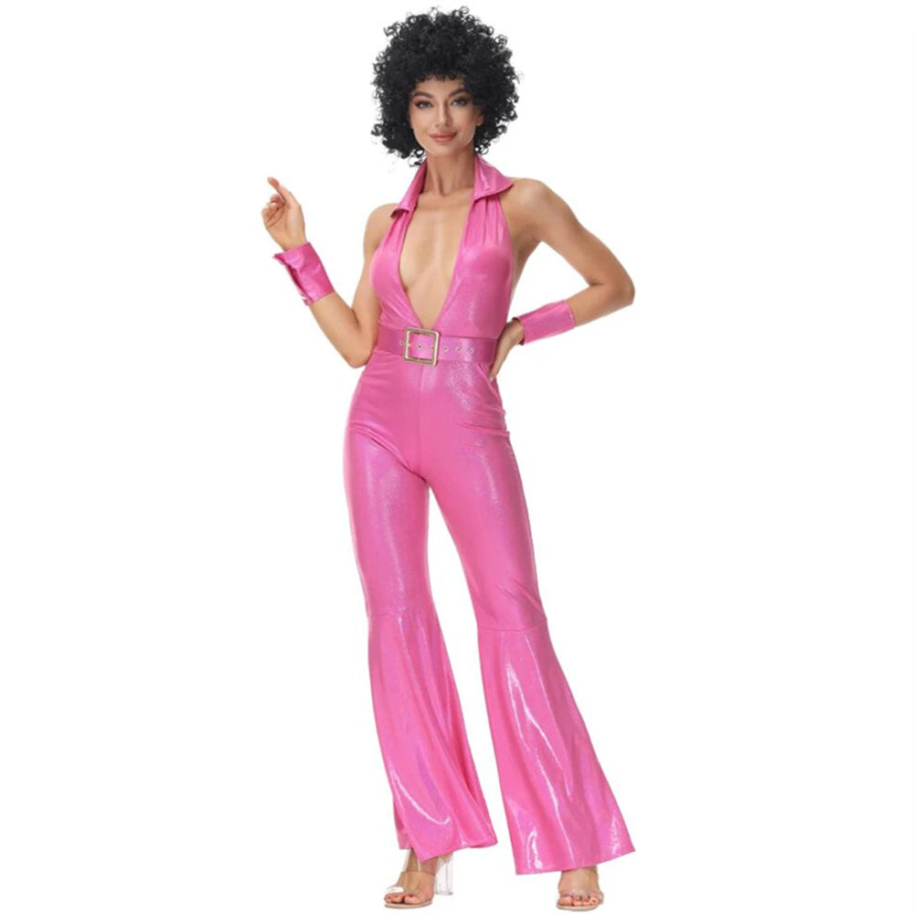 Women's Sexy Rock Disco Hippie Costumes: 70s 80s Party Outfits - Premium Cosplay Costumes from Lizard Vigilante - Just $28.88! Shop now at Lizard Vigilante