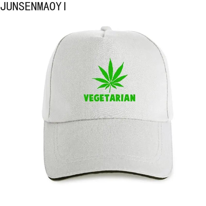 Vegetarian Weed Gift - Unisex Baseball Cap with Hemp Leaf - Premium baseball cap from dsers - Just $19.88! Shop now at Lizard Vigilante