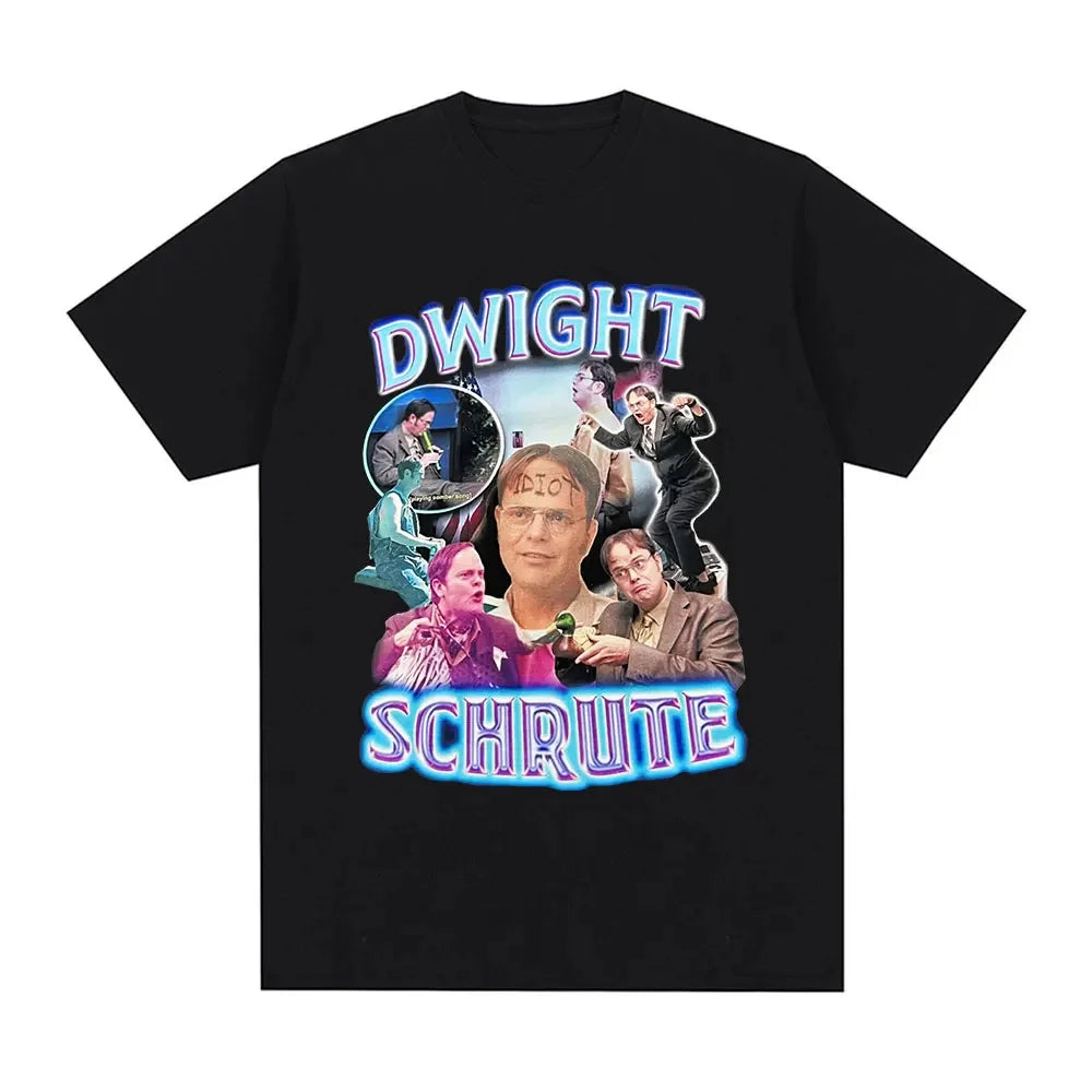 Dwight Schrute T Shirt women The Office Tv Show Tops tee Novelty Short Sleeve Crew Neck TShirt for men summer funny T-Shirts - Premium  from Lizard Vigilante - Just $17.99! Shop now at Lizard Vigilante