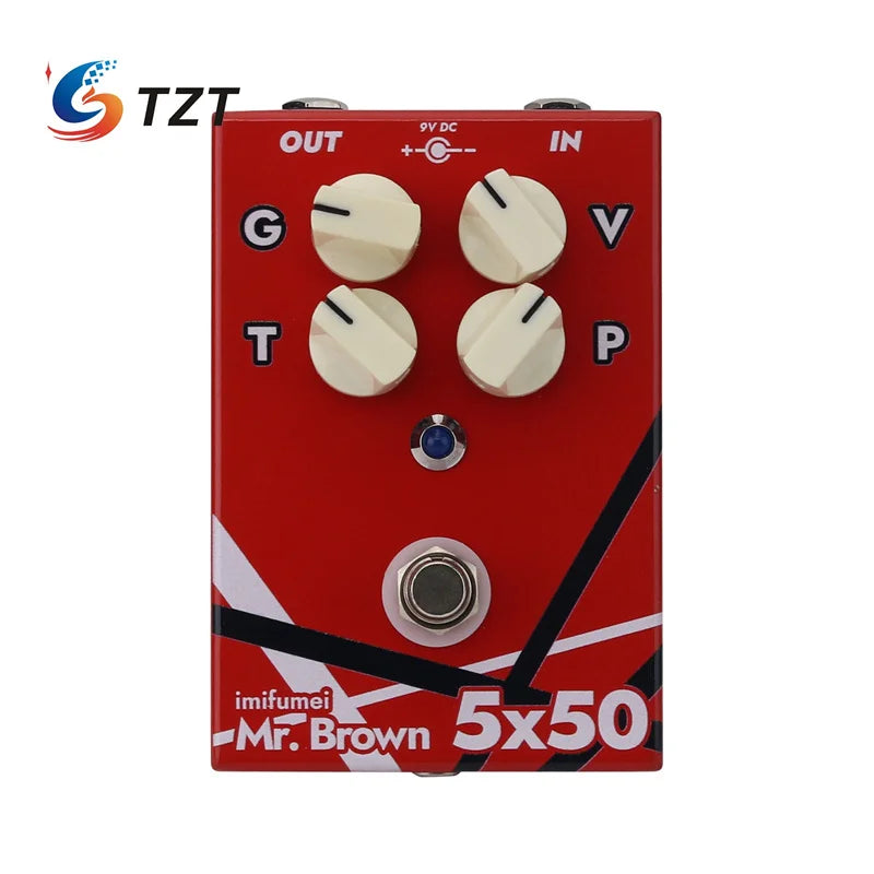 Brown Voltage Overdrive: Mr. Brown 5X50 High-Gain Riot Box