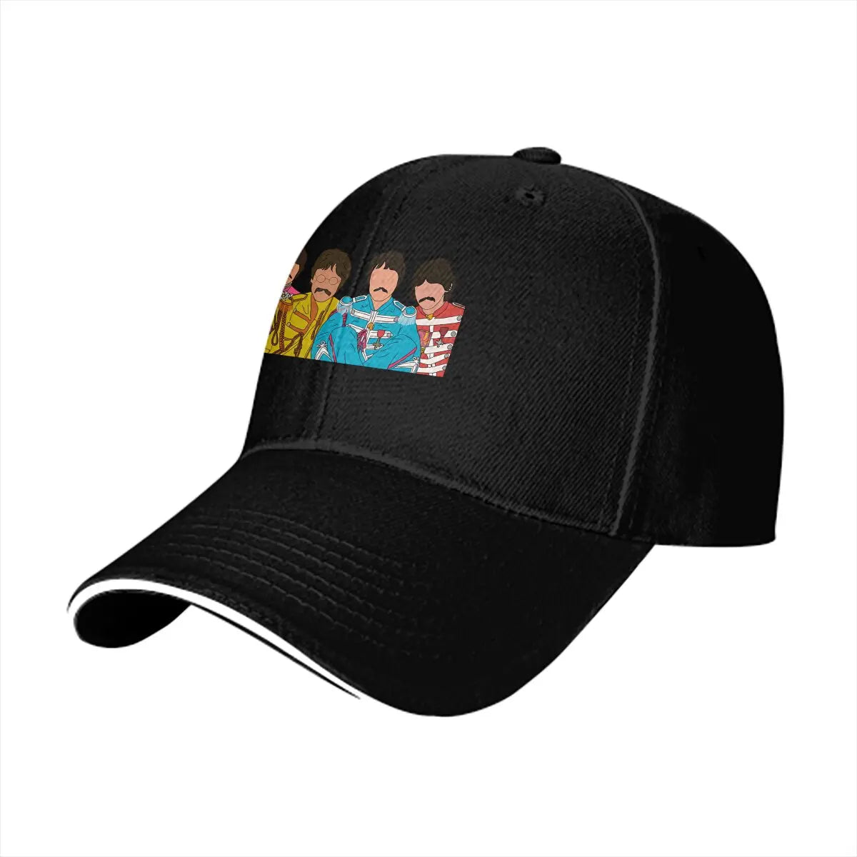 The Beatle Cartoon Summer Cap Sun Visor Music Team Hip Hop Caps Peaked Hats - Premium cap from Lizard Vigilante - Just $23.99! Shop now at Lizard Vigilante