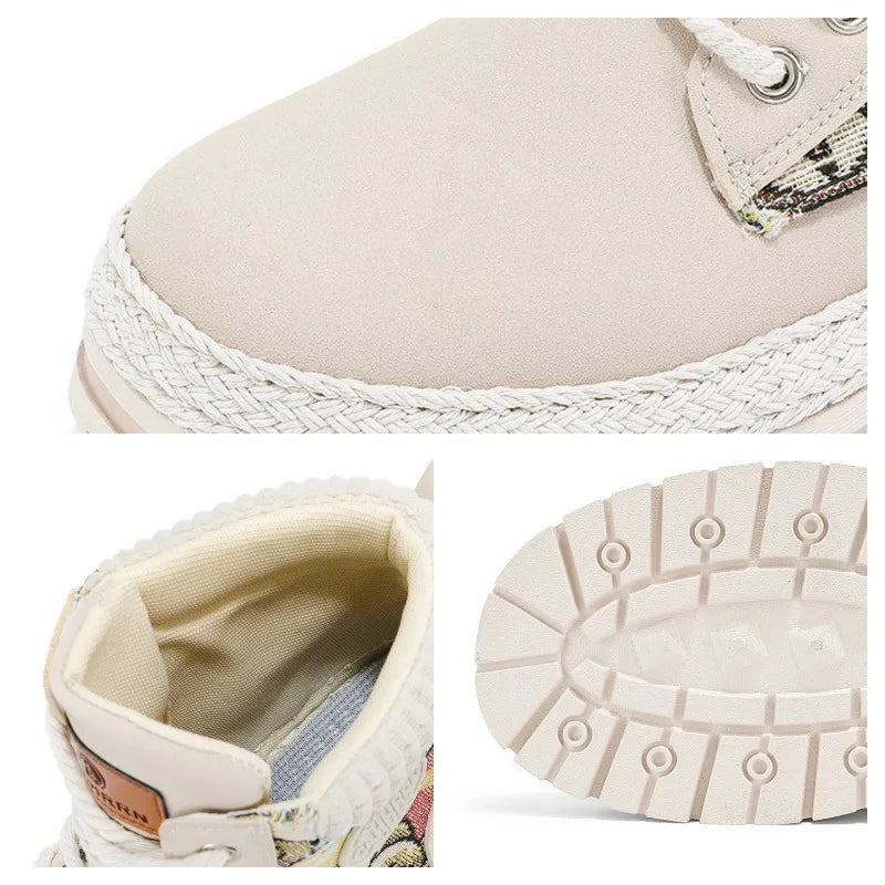 "Riot Fuel" Men's Street Platform Combat Boots – 2025 Limited Ankle-Lace Designer Desert Kickers for Cold-War Winters - Premium boots from dsers - Just $32.99! Shop now at Lizard Vigilante