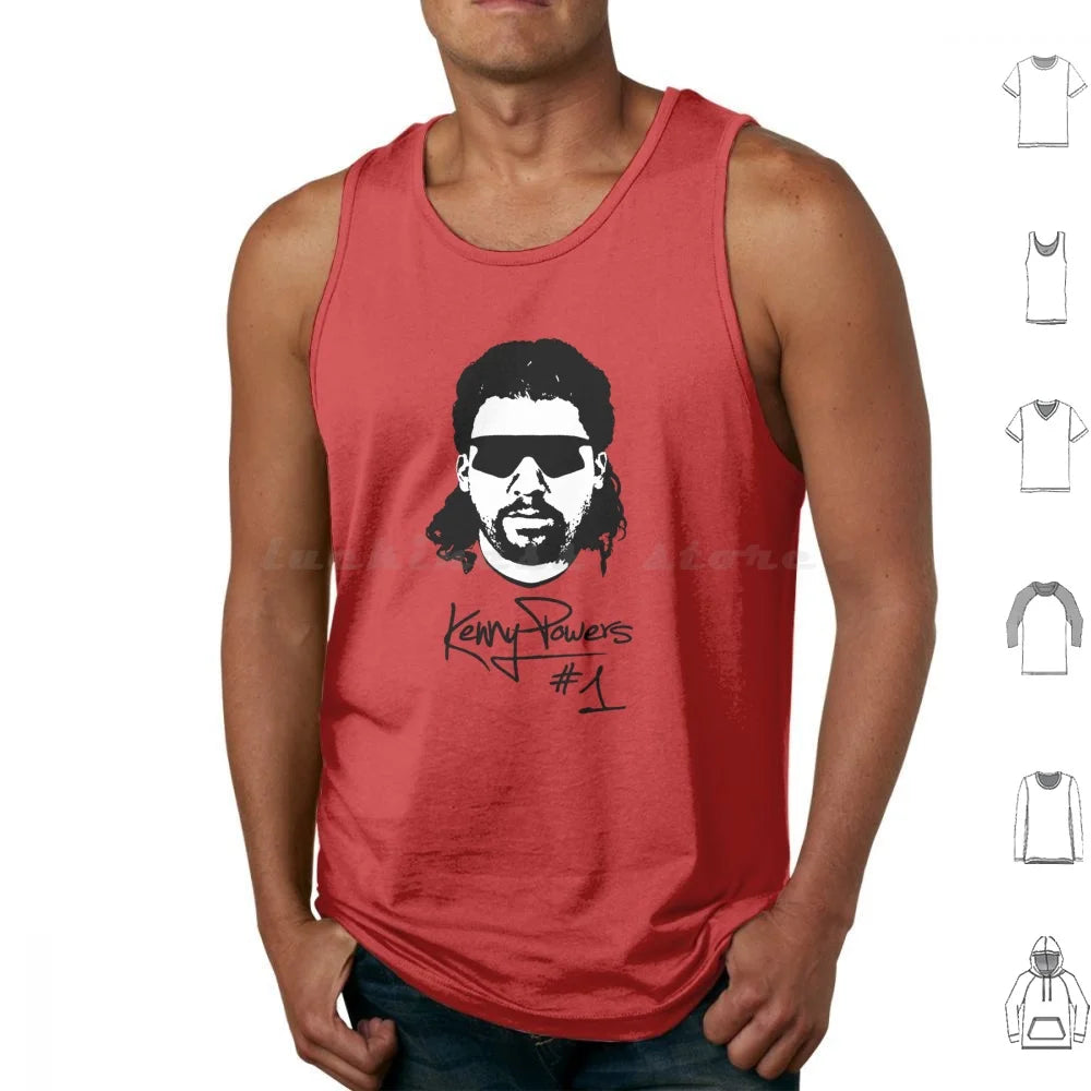 Kenny Powers Tank Tops Vest Sleeveless Kenny Powers Eastbound And Down Tv Series Pills Cocain Drugs Baseball - Premium Tank Top from Lizard Vigilante - Just $23.99! Shop now at Lizard Vigilante