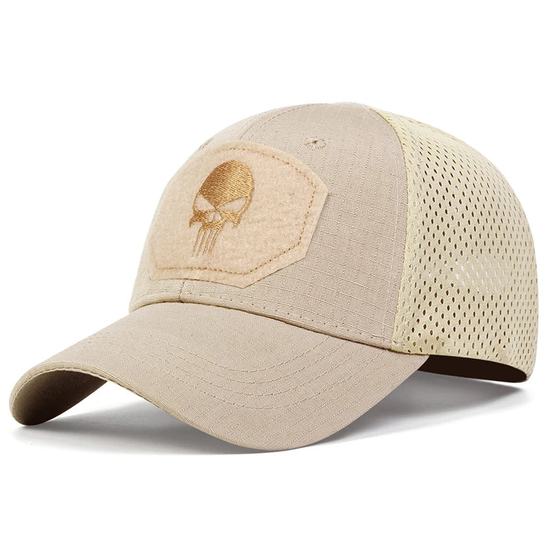 Unisex Skull Embroidered Baseball Cap - Adjustable Casual Sunscreen Hat - Premium Hat from Lizard Vigilante - Just $18.99! Shop now at Lizard Vigilante