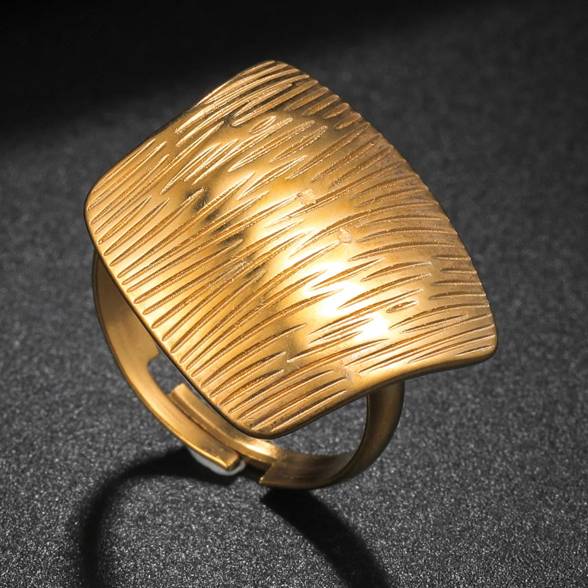 Top Band Mechanical Wheel Rock Gear Ring: 8mm Stainless Steel Comfort Fit Jewelry for Men & Women