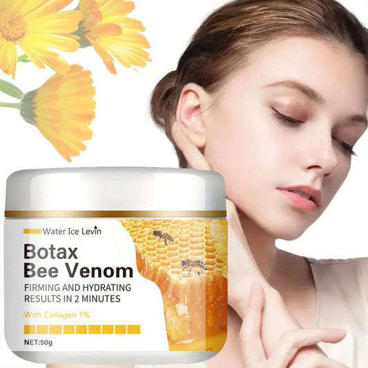 Translucent Collagen Enhancer Smoothes Fine Lines and Wrinkles Within 2 Minutes | All Light Beige Type, Alcohol-Free, Hydroxamic Acid, Injection of Vitamin E, Skin Firming Cream