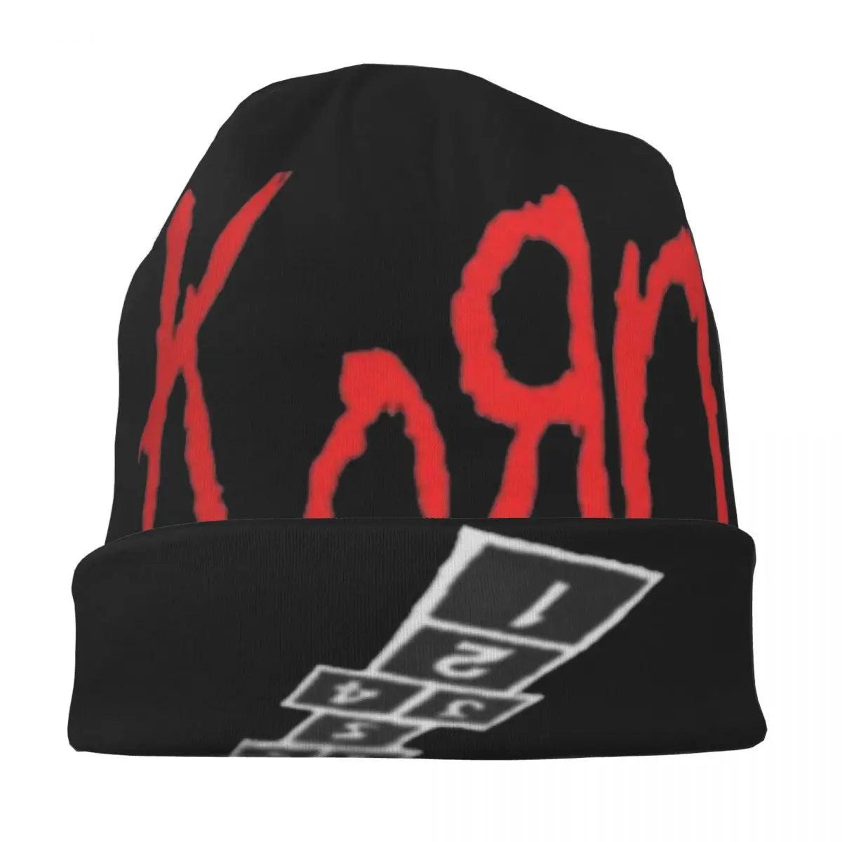 Korn Metal Hat Autumn Winter Ski Rock Music Skullies Beanies Hats Unisex Summer Multifunction Cap - Lizard Vigilante