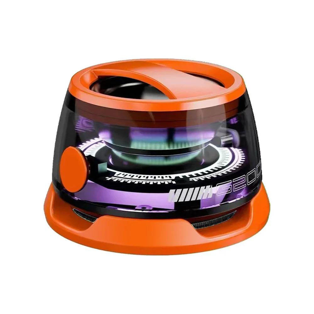 Mini Portable Bluetooth Speaker G200 RGB Color Light Magnetic Speaker BT5.3 Small Sound Box Phone Holder Wireless Loudspeaker
