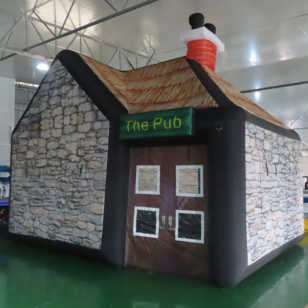 Raise a Pint in Style: The Ultimate Inflatable Irish Pub Bar Tent – Outdoor Party Event Cabin House with Free Air Shipping - Premium tent from Lizard Vigilante - Just $1682.99! Shop now at Lizard Vigilante