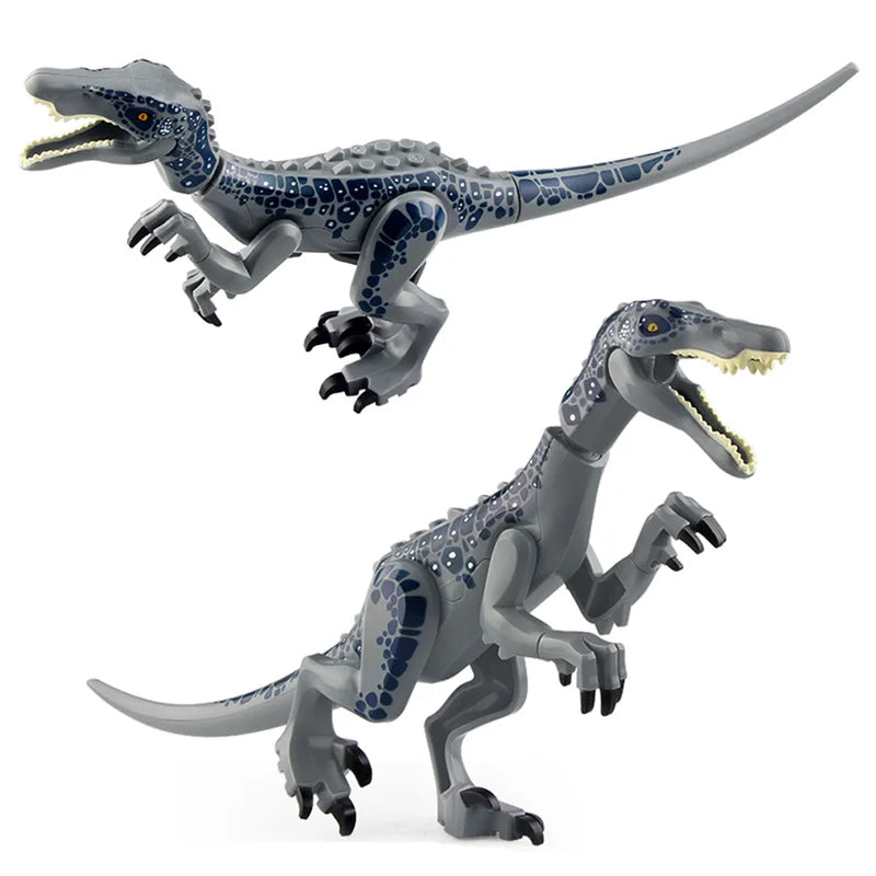 Dinosaurs Figures Bricks Building Blocks Velociraptor Jurassic Dino World Large T-Rex Triceratops Indominus Rex Toys For Kids - Premium toys from Lizard Vigilante - Just $1.99! Shop now at Lizard Vigilante