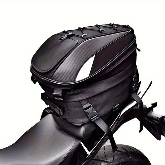 Revolutionize Your Ride: Dual-Use Motorcycle Tail Bag – Backpack, Tail Bag, and Helmet Storage All-in-One - Premium tail bag from Lizard Vigilante - Just $99.99! Shop now at Lizard Vigilante