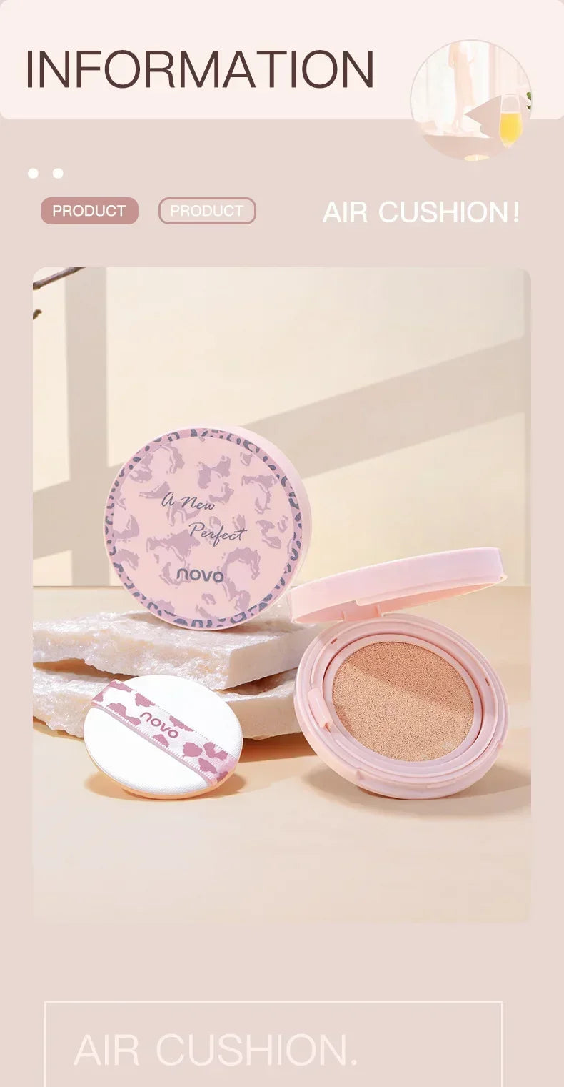 Moisturizing Air Cushion CC Cream Whitening Oil-control BB Cream Long Lasting Waterproof Makeup Natural Moisturizing Foundation