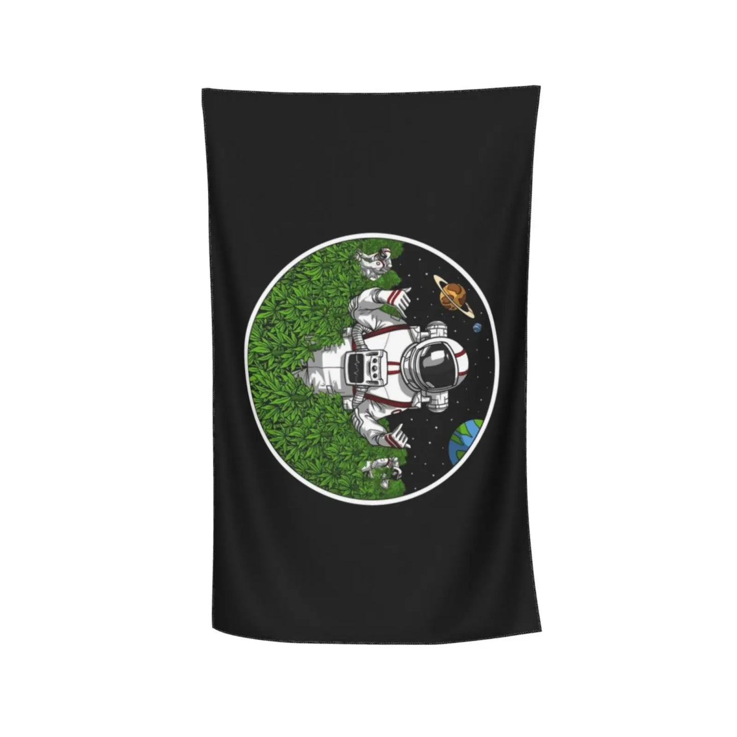 Astronaut Stoner Sport Towel – Quick-Dry Beach & Outdoor Towel - Premium towel from Lizard Vigilante - Just $21.99! Shop now at Lizard Vigilante