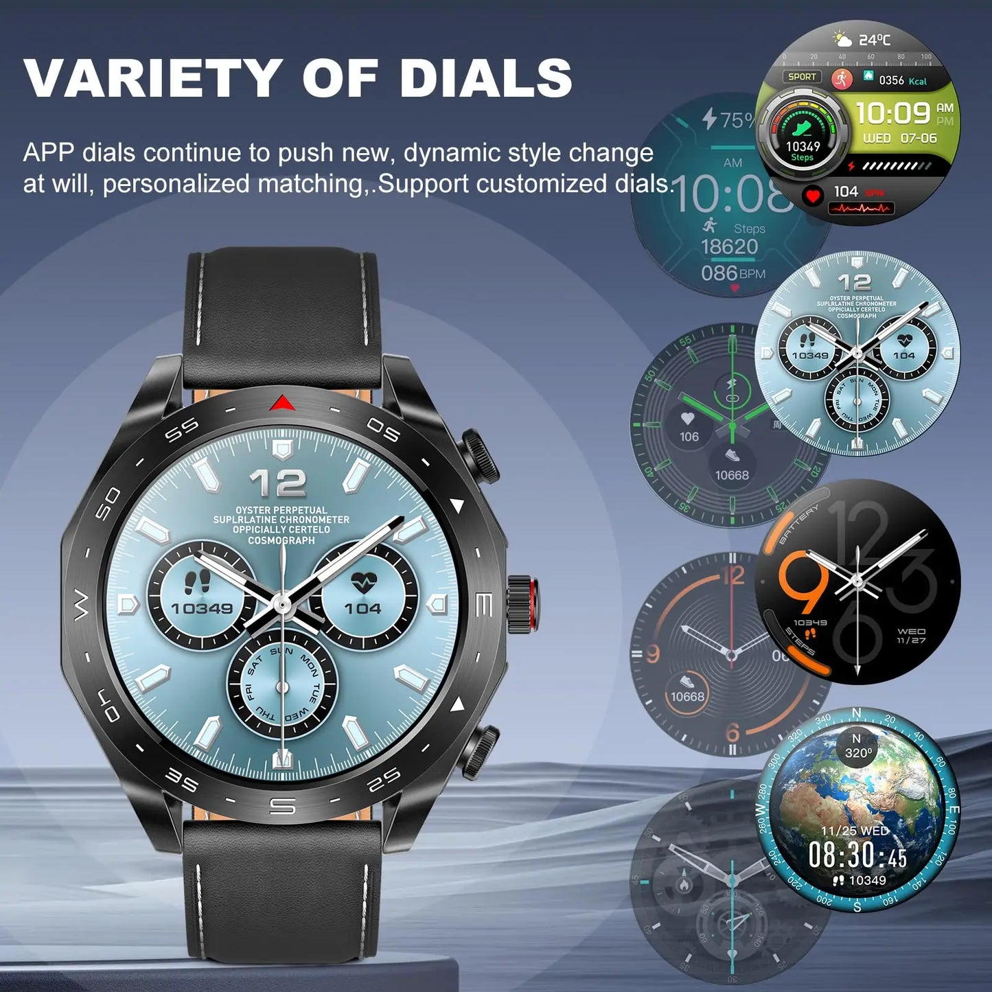 TWS Smart Watch 2-in-1 Bluetooth Earphones HIFI 9D Sound Quality Bluetooth Call For Men and Women Sports Smartwatches - Premium smartwatch from Lizard Vigilante - Just $72.99! Shop now at Lizard Vigilante