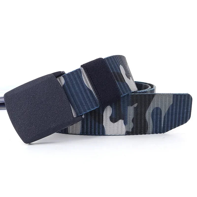 NICSEEYOU Casual Camo Belts - Versatile Fabric Belts for Men and Women - Premium belt from Lizard Vigilante - Just $15.88! Shop now at Lizard Vigilante