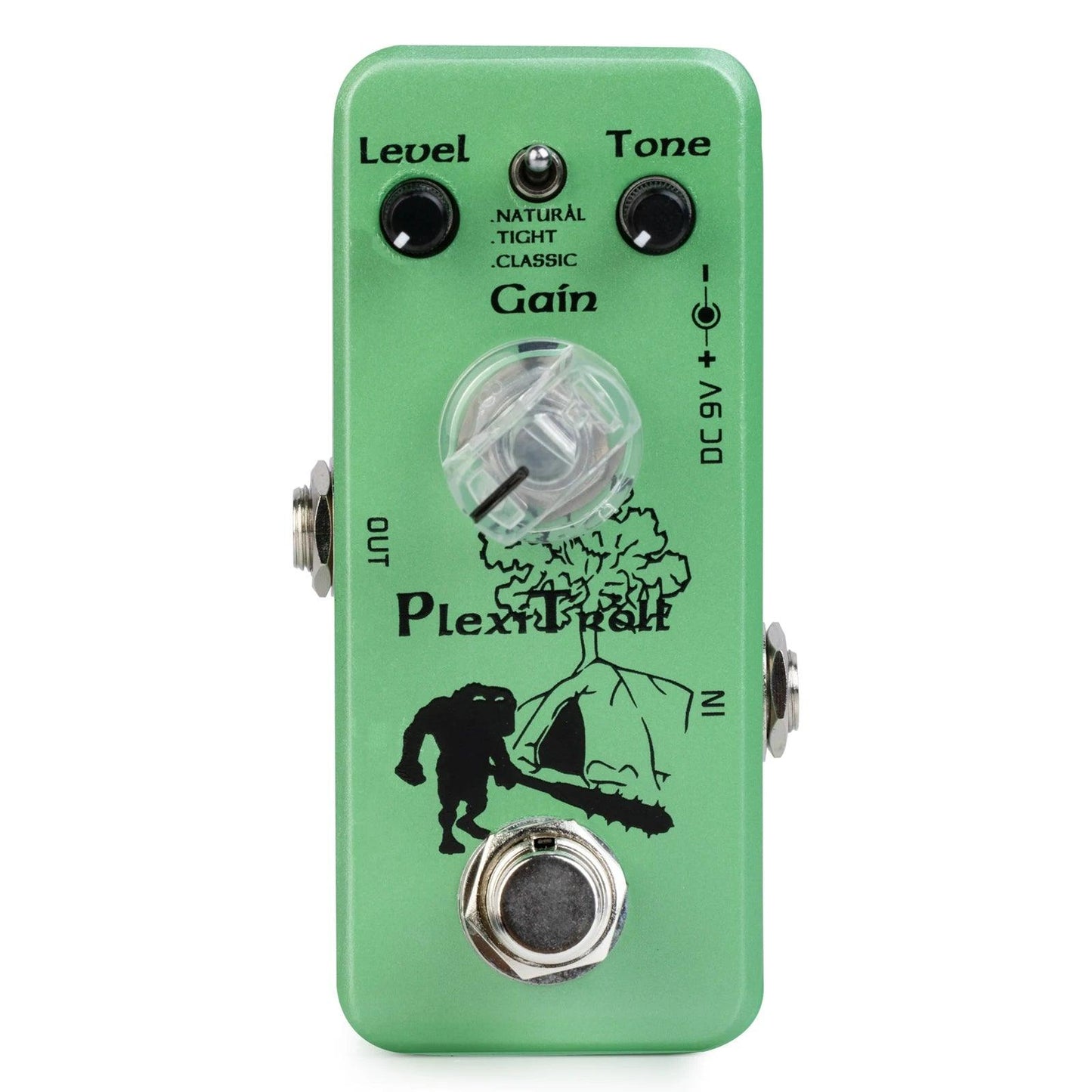 Movall Electric Guitar Effect Pedals Distortion/Overdrive/Delay/Reverb/Tremolo/Compressor/Noise Gate/Chorus/Phaser/Fuzz/Boost - Lizard Vigilante