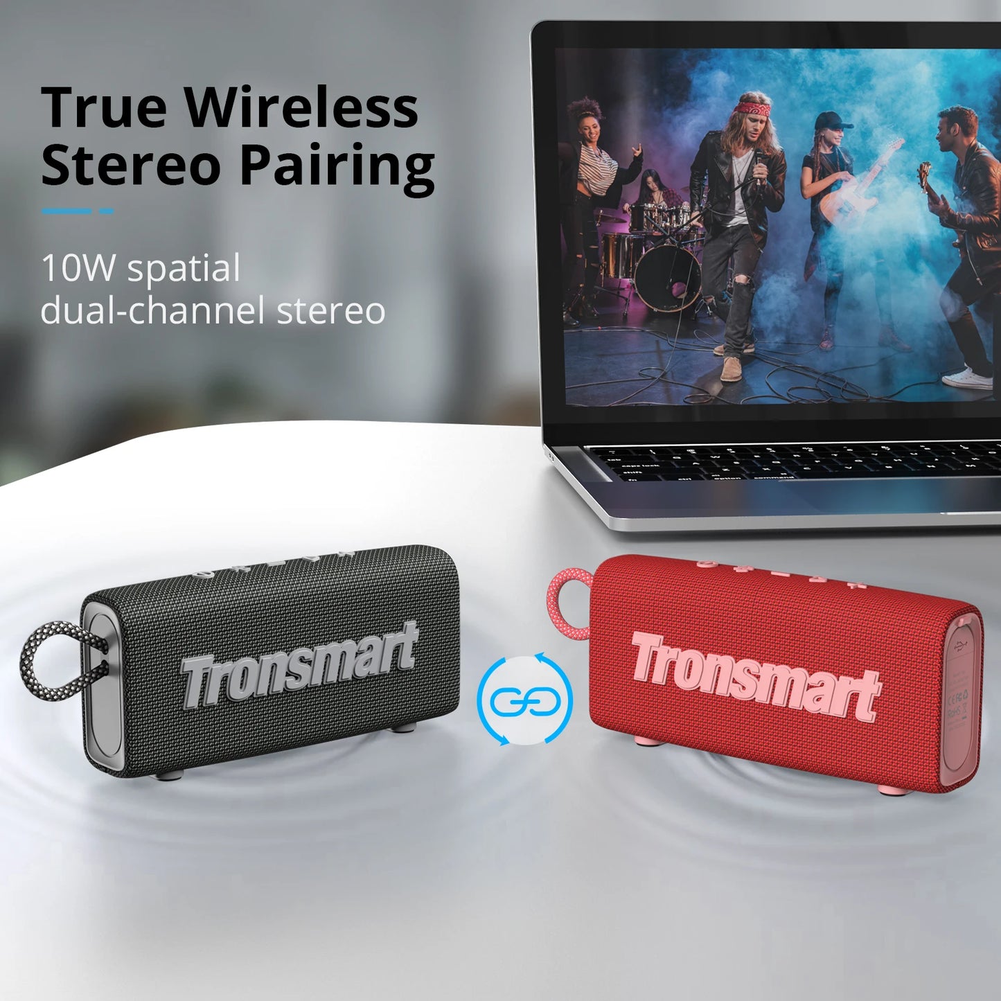 Tronsmart Trip Bluetooth 5.3 Speaker – Dual-Driver Portable Speaker with IPX7 Waterproof, True Wireless Stereo, 20 Hours Playtime for Outdoor Adventures - Premium speaker from Lizard Vigilante - Just $51.08! Shop now at Lizard Vigilante