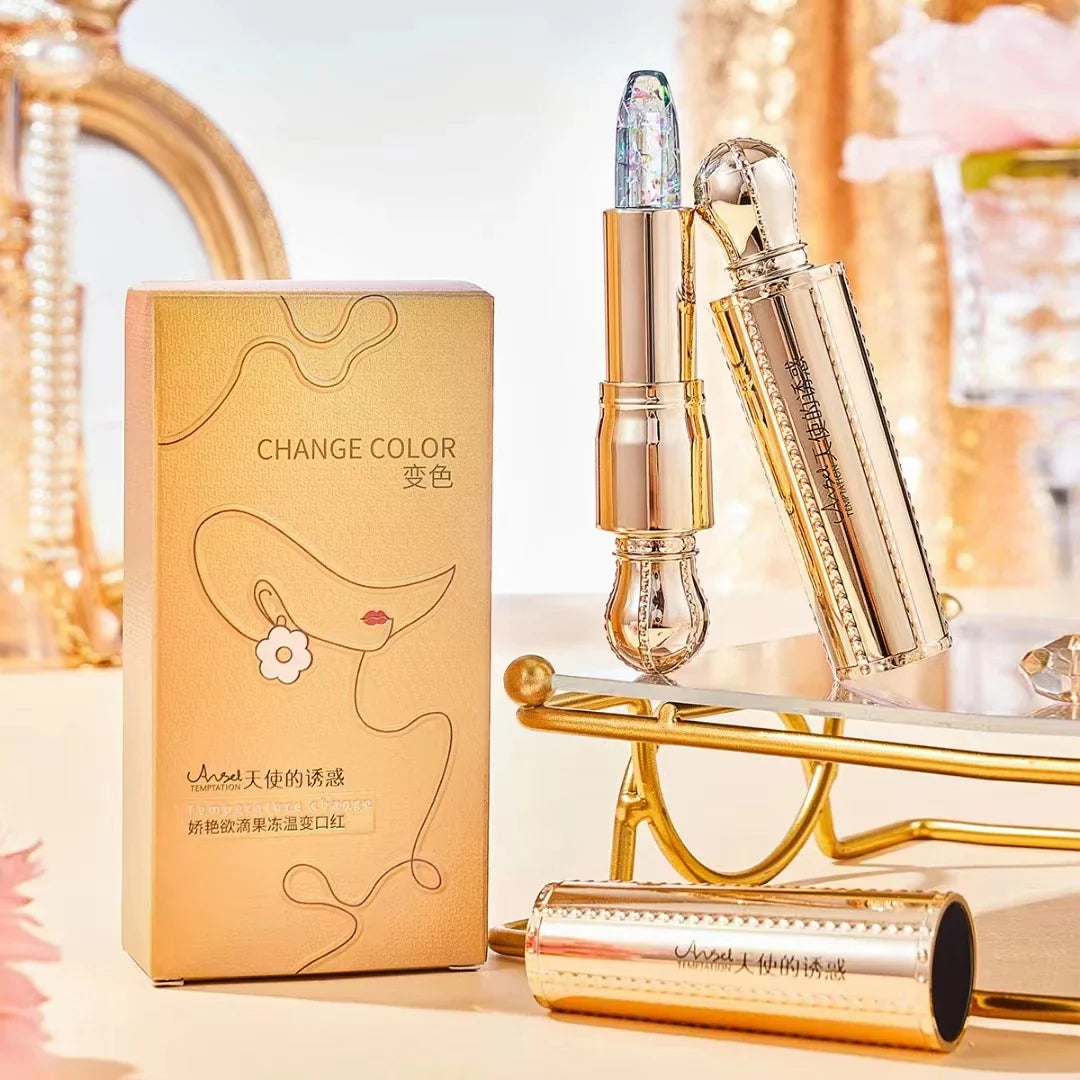 Magical Lipstick That Changes Color with Temperature and Keeps Lips Hydrated and Luscious