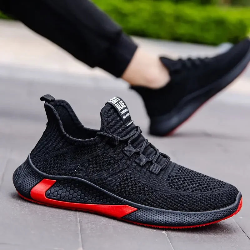 BreezeFit Men’s Breathable Running Sneakers – Comfort and Style in Every Step for Spring and Autumn - Premium sneakers from Lizard Vigilante - Just $48.88! Shop now at Lizard Vigilante