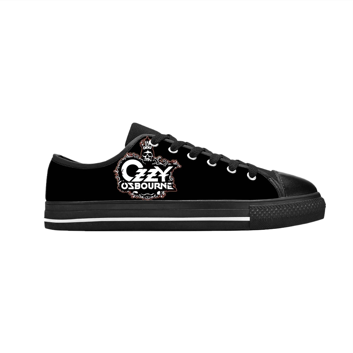 Unleash Your Inner Rock Star: Ozzy Osbourne 3D Print Casual Sneakers - Premium Shoes from Lizard Vigilante - Just $39.99! Shop now at Lizard Vigilante