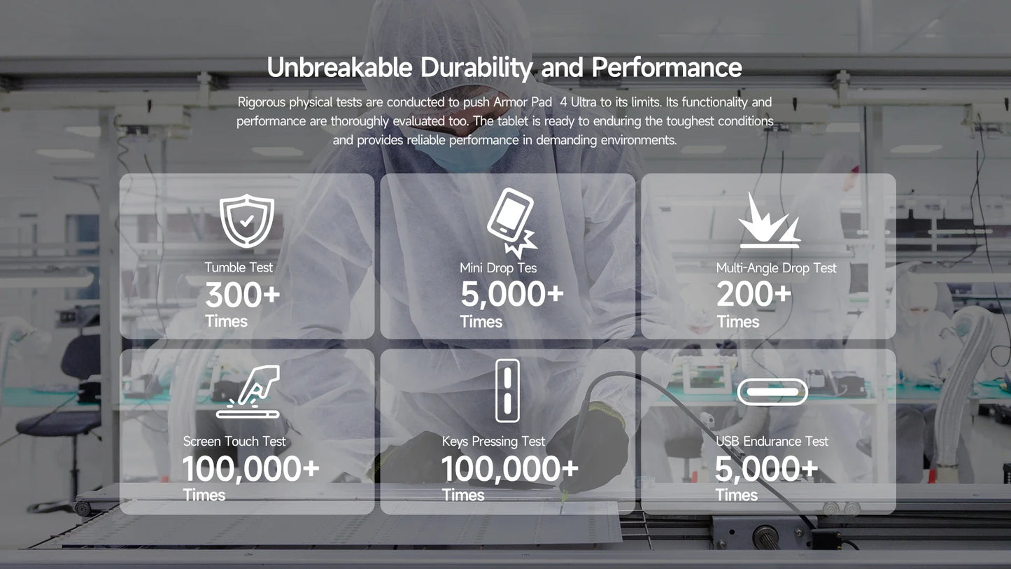 Ulefone Armor Pad 4 Ultra 5G Rugged Tablet  Thermal lmaging 10.36"2K Up to 16GB RAM 256GB ROM Android 14 11800mAh