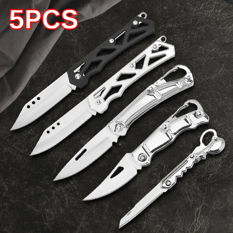 5-Piece Pocket Knife Set - Your Everyday Kitchen Companion - Premium knives from Lizard Vigilante - Just $26.88! Shop now at Lizard Vigilante