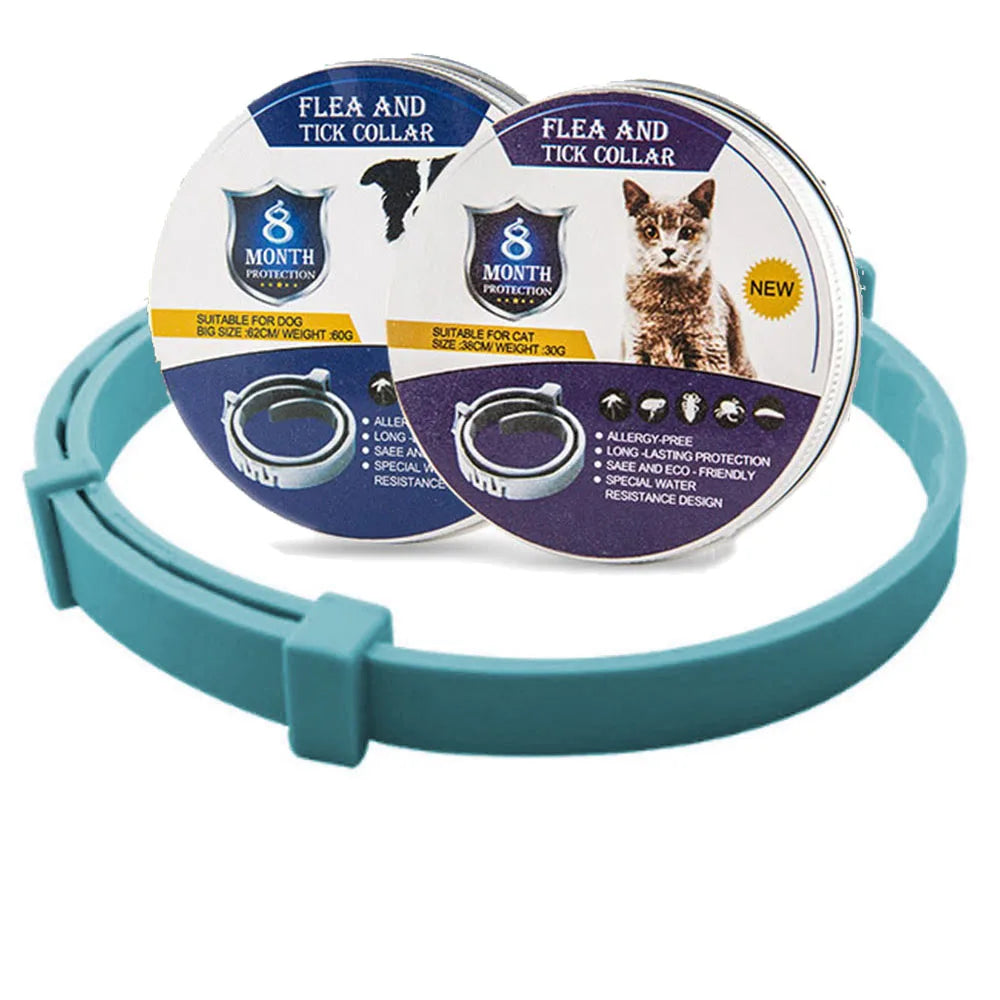 Easy To Use, Dog and Cat Anti-Flea & Tick Collar – 8-Month Protection for Pets - Premium flea collar from Lizard Vigilante - Just $22.88! Shop now at Lizard Vigilante