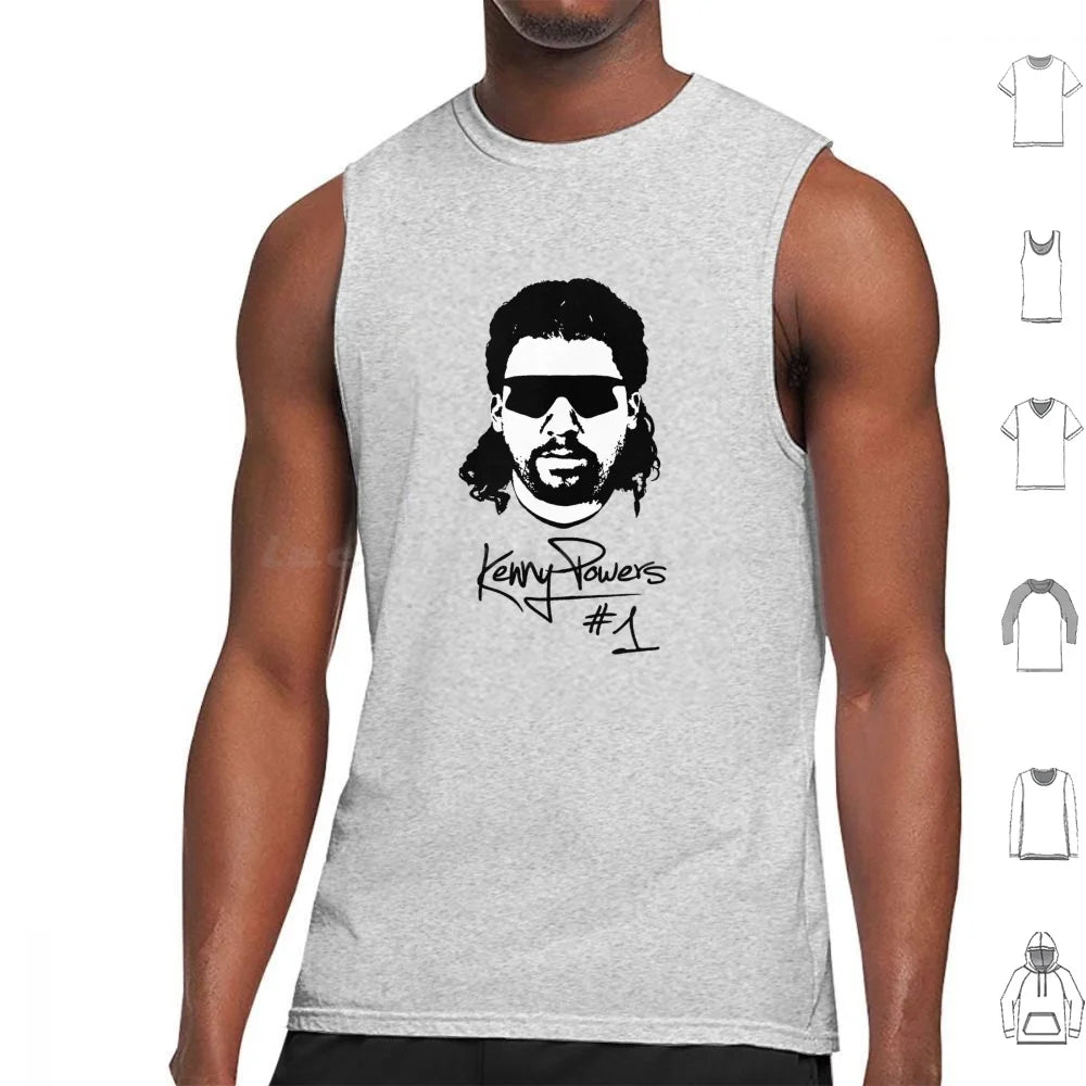 Kenny Powers Tank Tops Vest Sleeveless Kenny Powers Eastbound And Down Tv Series Pills Cocain Drugs Baseball - Premium Tank Top from Lizard Vigilante - Just $23.99! Shop now at Lizard Vigilante