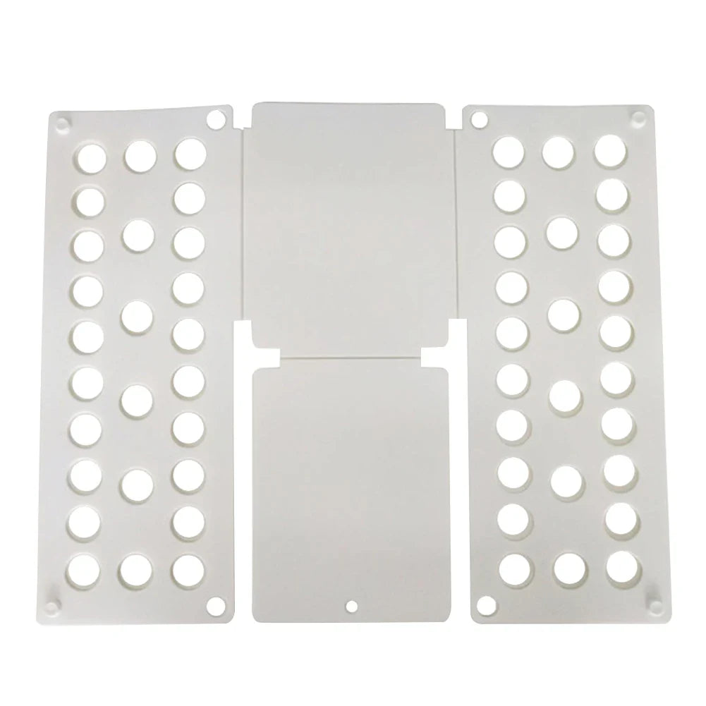Plastic Clothes Folding Board Easy and Fast Kids Laundry Folder Shirt Folding Board Home Storage Tool for Kid Children Adults