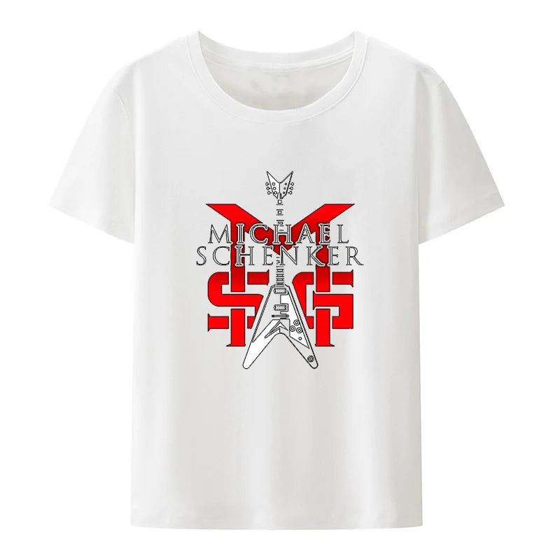 Classic Michael Schenker Group T Shirt Michael Schenker Group Rock Heavy Hard Metal Armed and Ready Rock Bottom Ufo Casual Shirt - Premium t-shirt from Lizard Vigilante - Just $23.49! Shop now at Lizard Vigilante