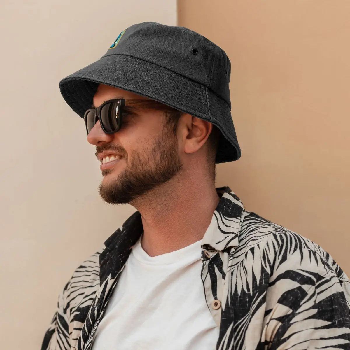 Steely Dan Gaucho Album Art Bucket Hat: Retro-Inspired Headwear - Premium Bucket hats from Lizard Vigilante - Just $22.99! Shop now at Lizard Vigilante