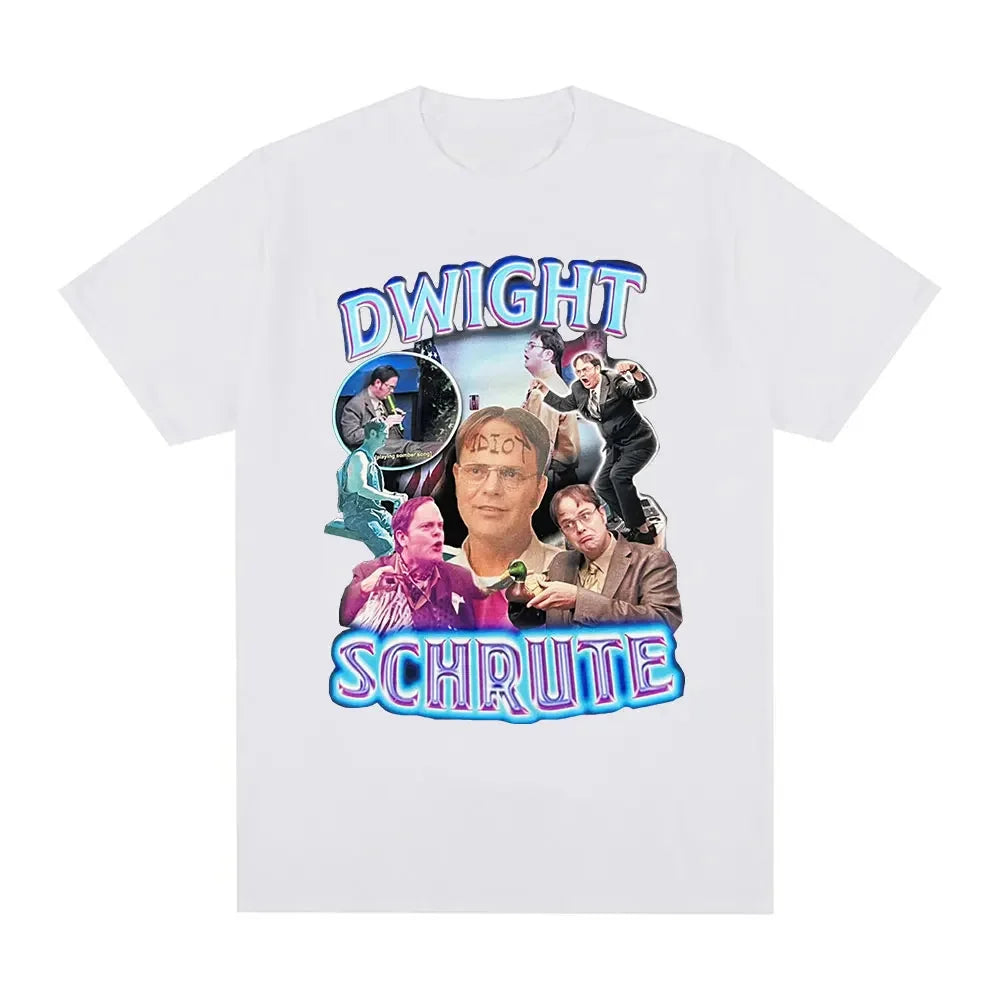 Dwight Schrute T Shirt women The Office Tv Show Tops tee Novelty Short Sleeve Crew Neck TShirt for men summer funny T-Shirts - Premium  from Lizard Vigilante - Just $17.99! Shop now at Lizard Vigilante