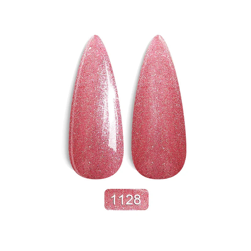 Rainbow Ghini Ultra Shiny Glitter Gel Nail Polish Semi-permanent Gellack UV Varnish Gold Silver Metal Gel Nail Art Wholesale Top